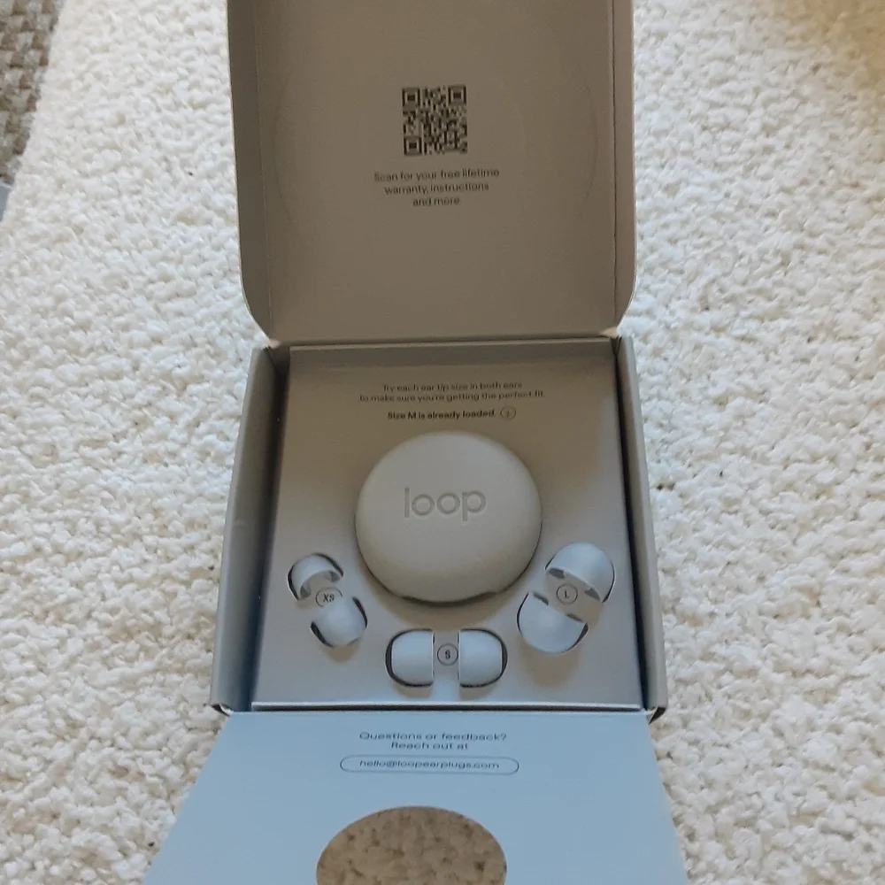 Loop Engage 2 Ear Plug, Clear, new in Opened Box, NWT_6